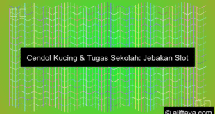 Cendol Kucing Sebar Slot Online Lewat Tugas Sekolah