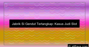Jabrik Si Gendut Tertangkap Jual Slot Online