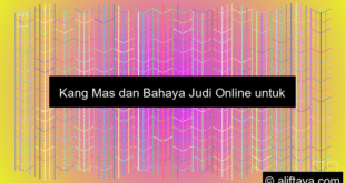 Kang Mas Pasarkan Slot Online Ke Bocah Smp