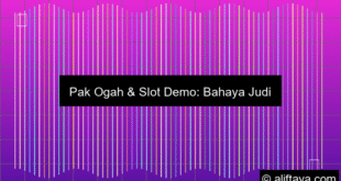 Pak Ogah Gunakan Slot Demo Untuk Anak Sma